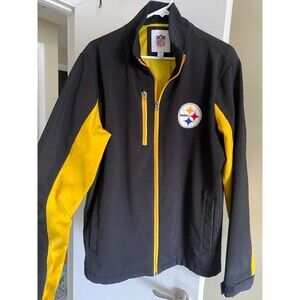 NFL Pittsburgh Steelers Football Jacket Men's Sports Coat Size Medium